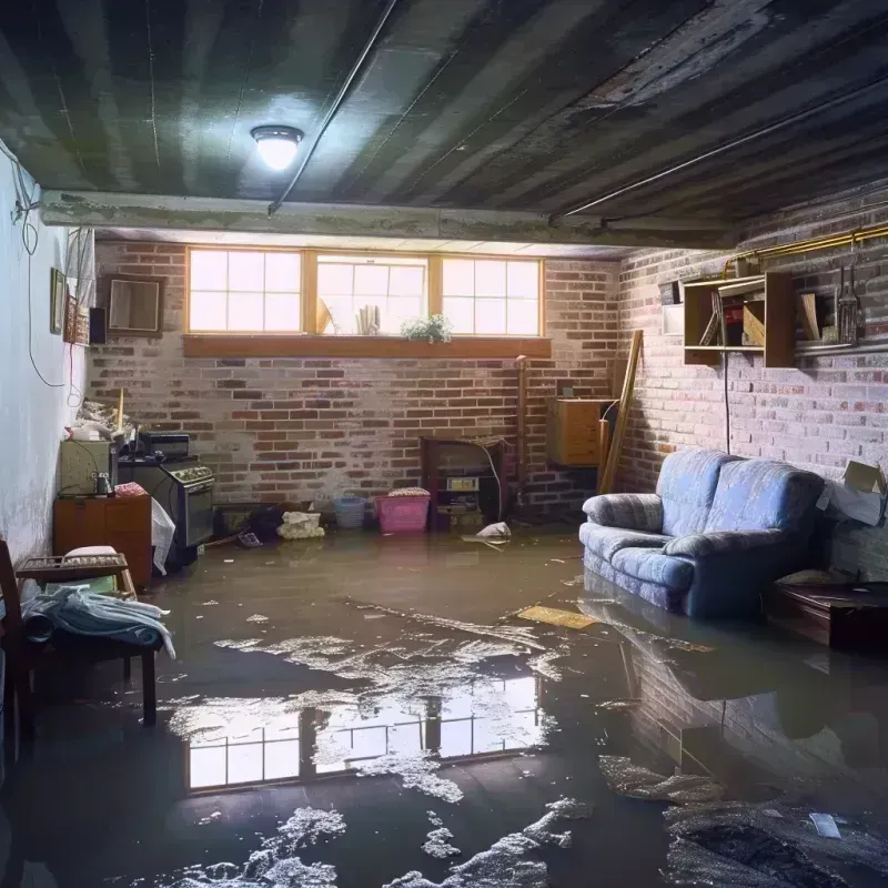 Flooded Basement Cleanup in Beale Air Force Base, CA